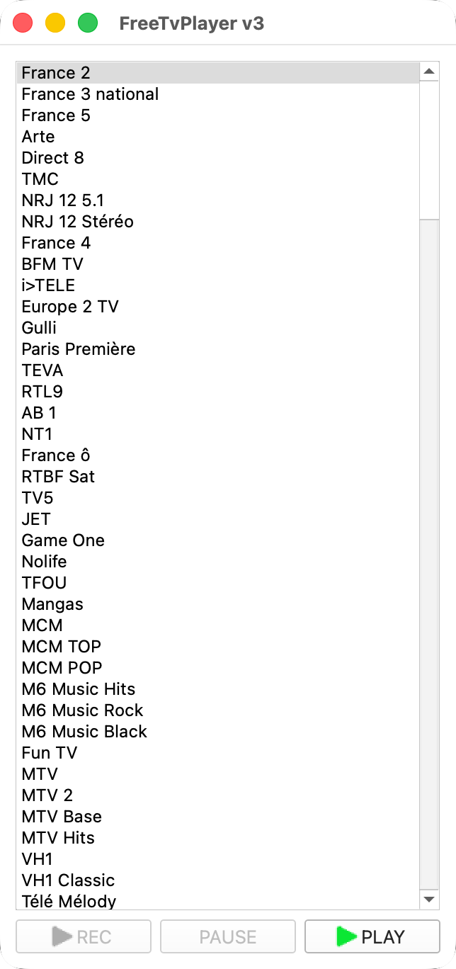 FreeTvPlayer restored on Apple Silicon macOS in 2026